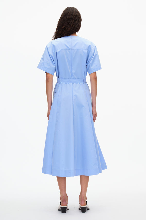 3.1 Phillip Lim Utility Dress With D-Ring Belt OXFORD BLUE