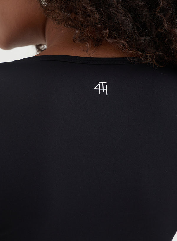 4th & Reckless Black Fourth Long Sleeve Top - Lara