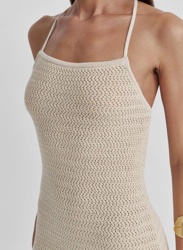 4th & Reckless Cream Crochet Mini Dress- Sylvie