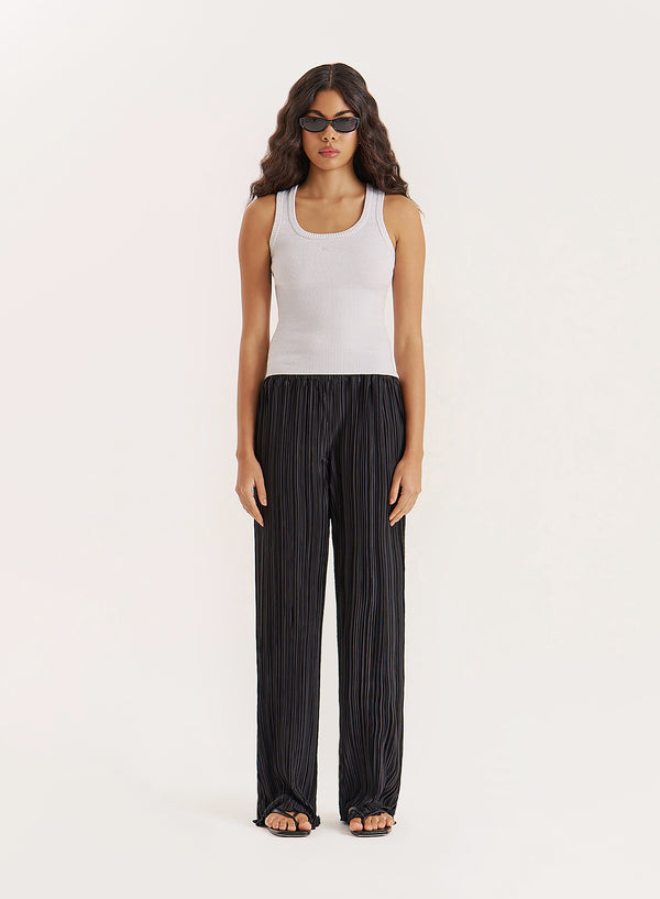 4th & Reckless Grey Knitted 4th Vest Top- Tamil