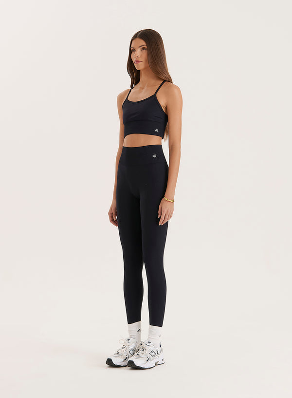 4th & Reckless Black Sculpting Seamless Gym Leggings- Tyler