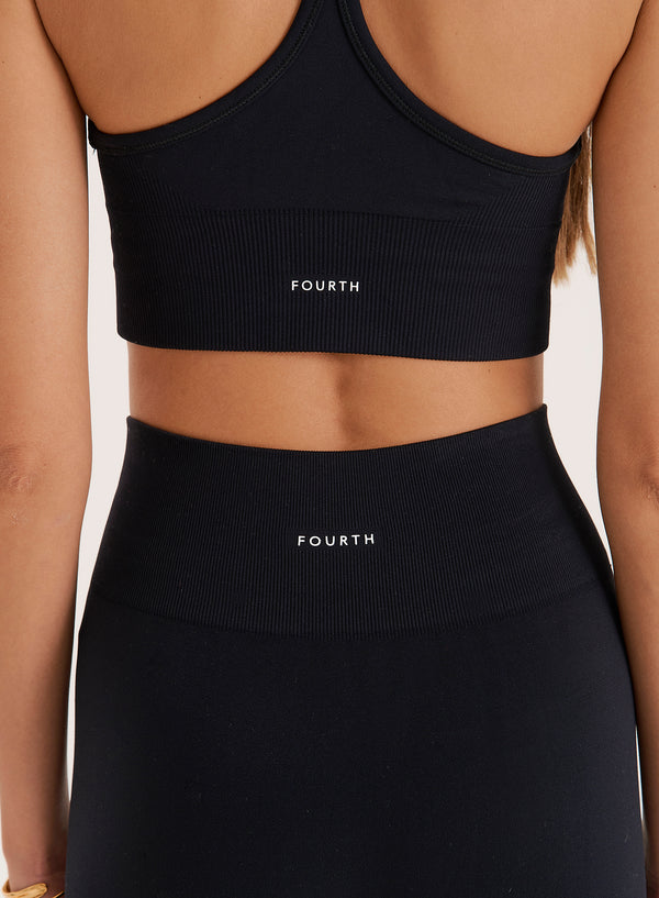 4th & Reckless Black Sculpting Seamless Gym Leggings- Tyler