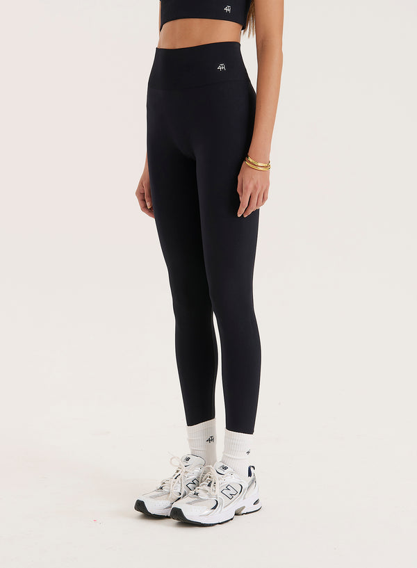 4th & Reckless Black Sculpting Seamless Gym Leggings- Tyler