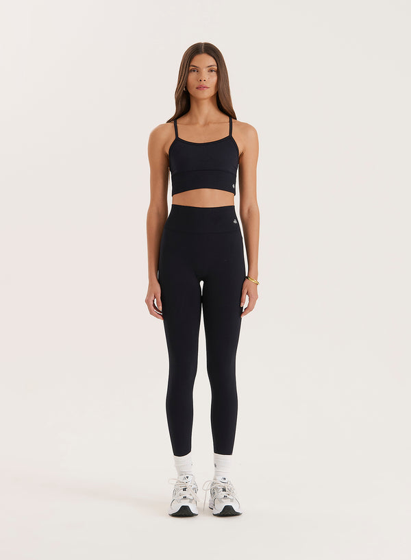 4th & reckless Black Sculpting Seamless Gym Leggings- Tyler
