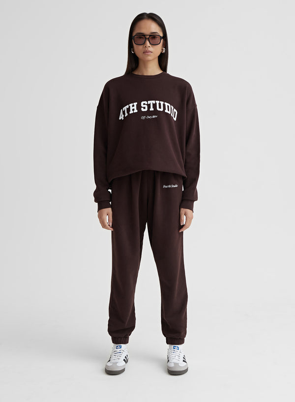 4th & Reckless Espresso Fourth Studio Oversized Sweatshirt – Sera