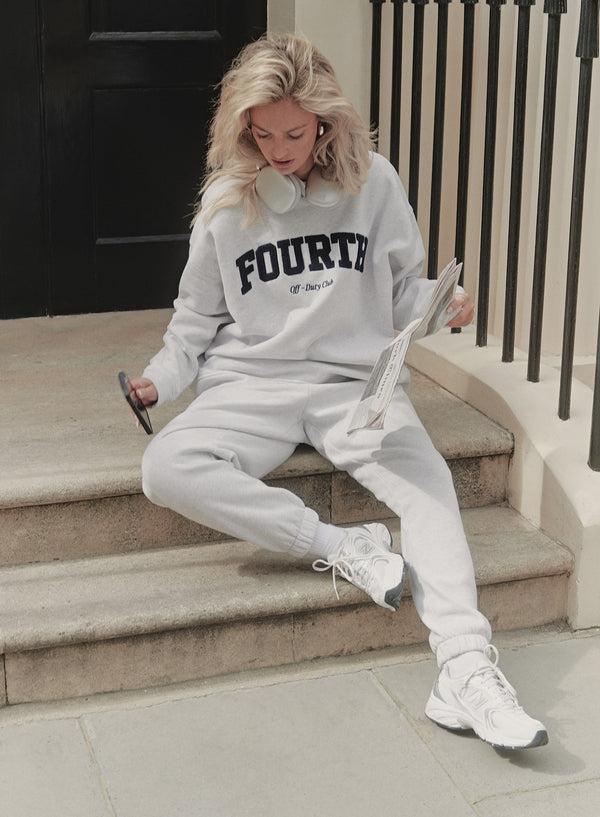4th & Reckless Grey Fourth Studio Oversized Sweatshirt - Ferne