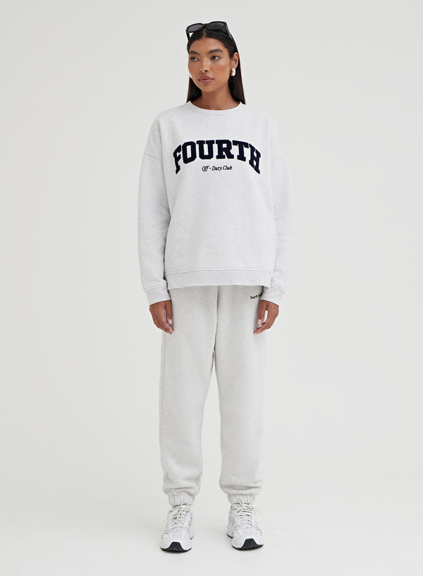 4th & Reckless Grey Fourth Studio Oversized Sweatshirt - Ferne