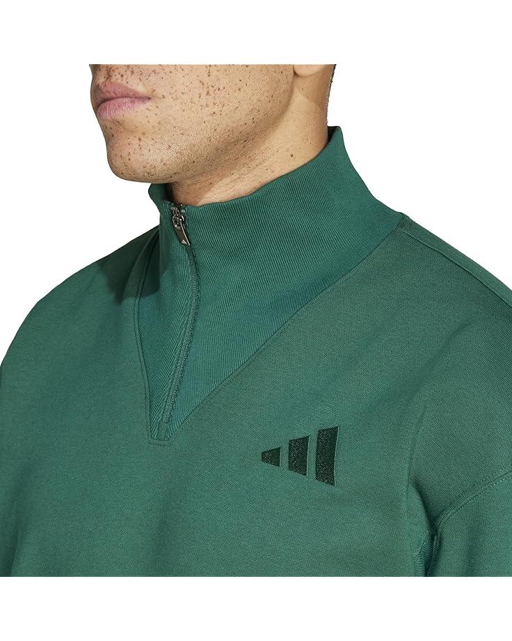 Adidas All SZN Fleece 1/4 Zip Crew Men's