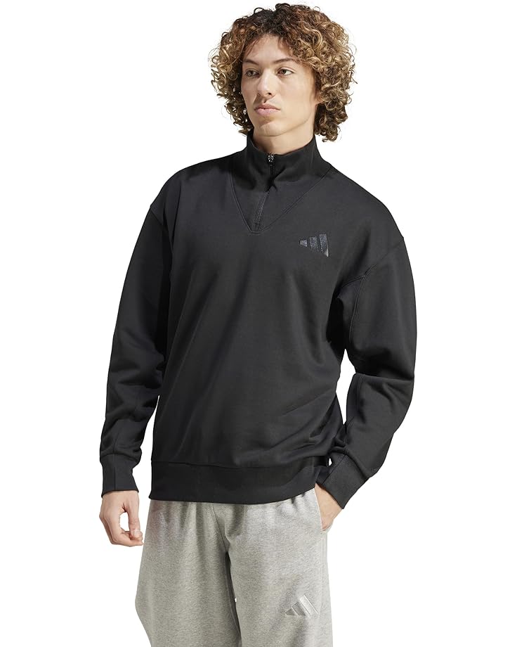 adidas All SZN Fleece 1/4 Zip Crew Men's