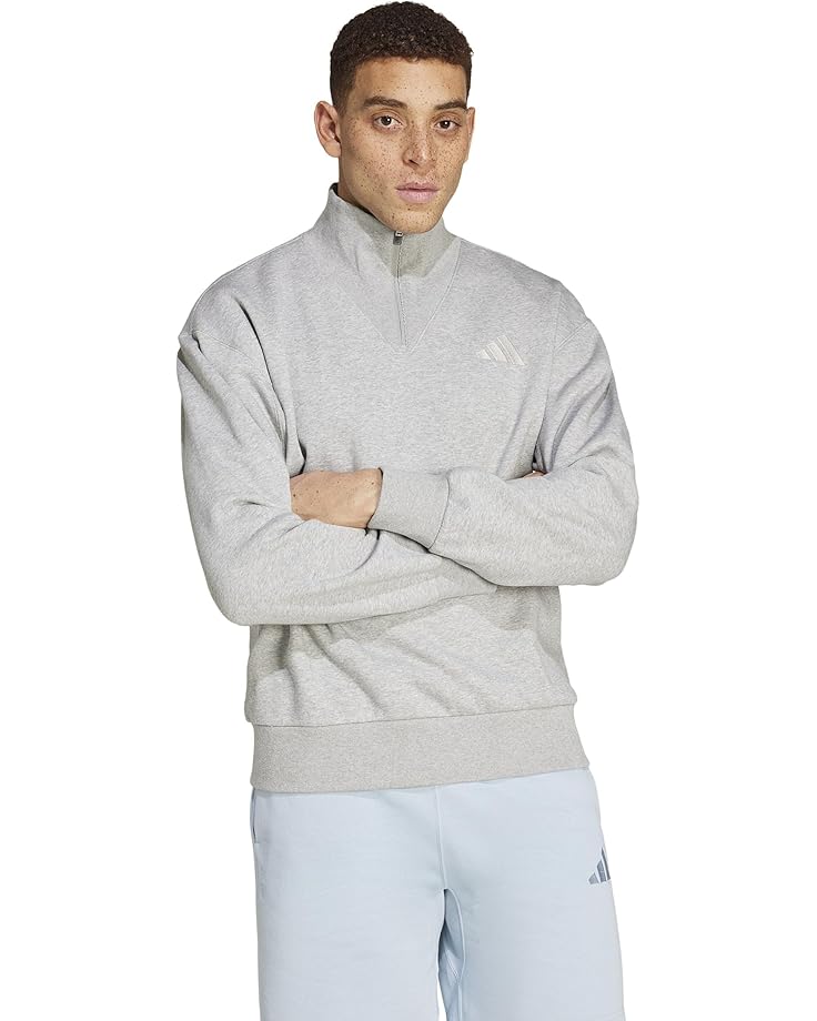 adidas All SZN Fleece 1/4 Zip Crew Men's