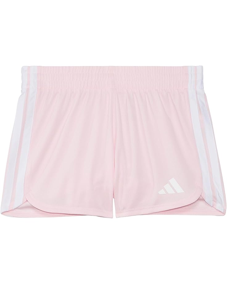 6pm adidas Kids 3-stripe Pacer Mesh Shorts (Big Kid)
