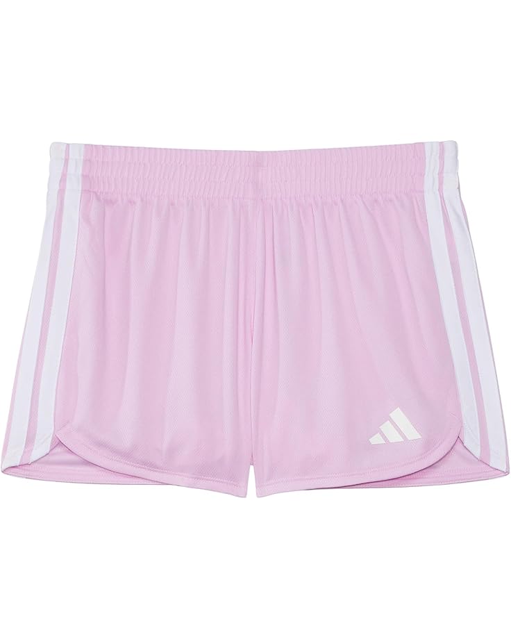 6pm adidas Kids 3-stripe Pacer Mesh Shorts (Big Kid)