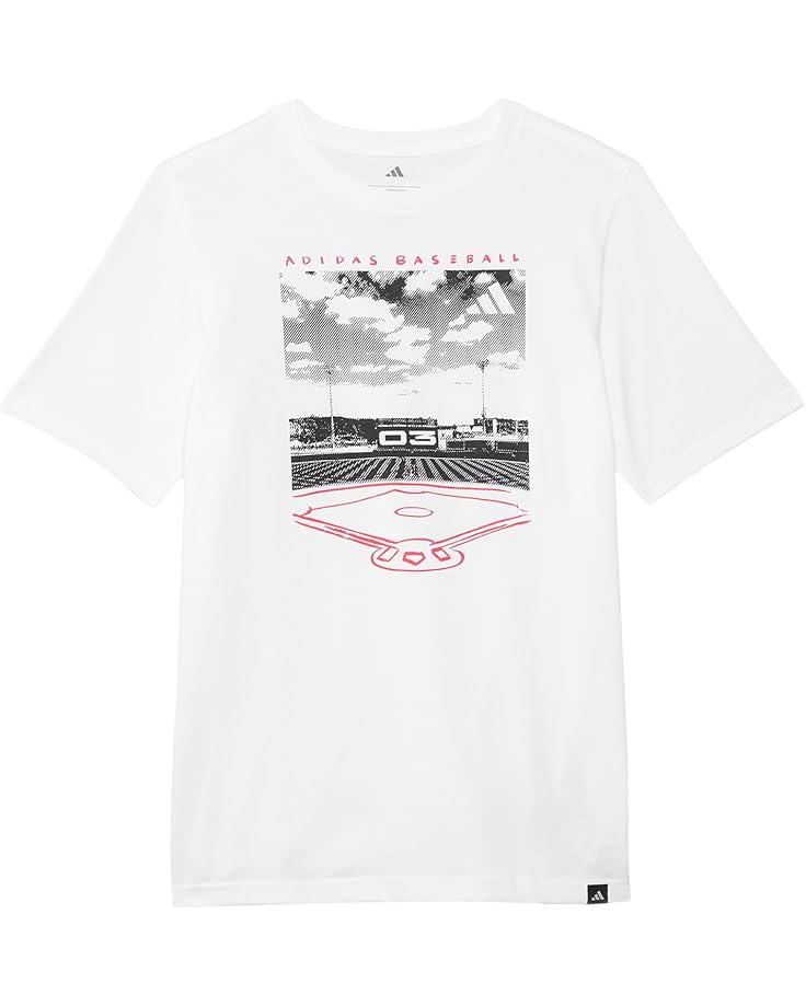 6pm adidas Kids Baseball Memories Tee (Big Kids)