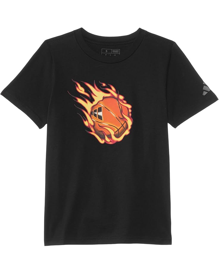 6pm adidas Kids Basketball Heat Tee (Big Kids)