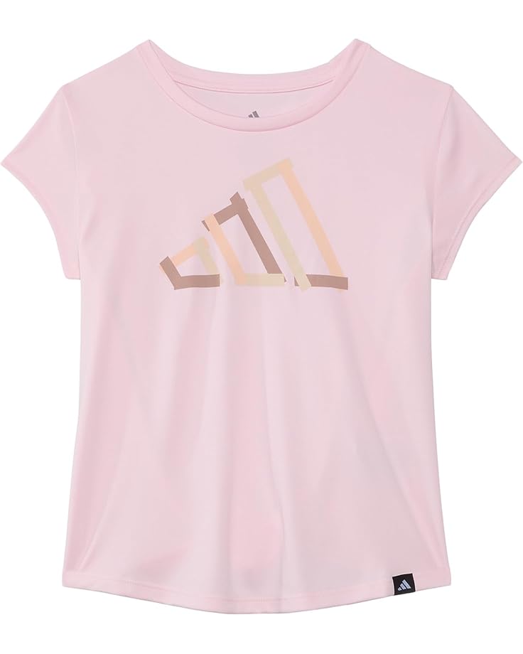 6pm adidas Kids Cap Sleeve Poly Tee (Big Kid)