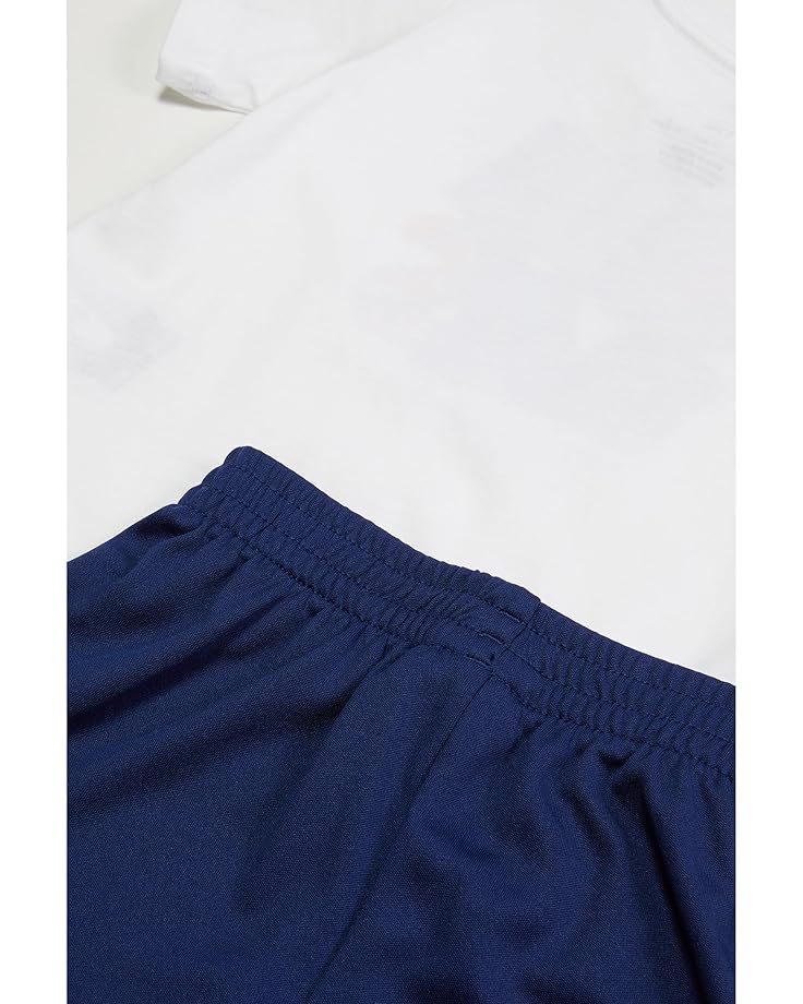 6pm Adidas Kids Cotton Tee & Logo Short Set (Infant)