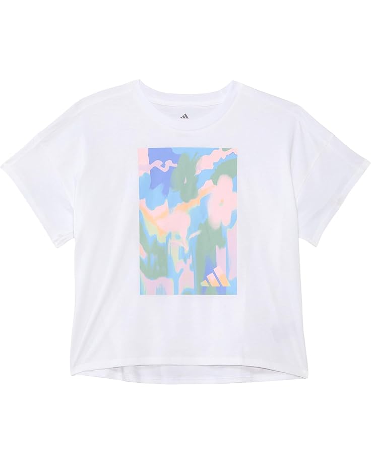 6pm adidas Kids Drop Shoulder Tee (Big Kid)