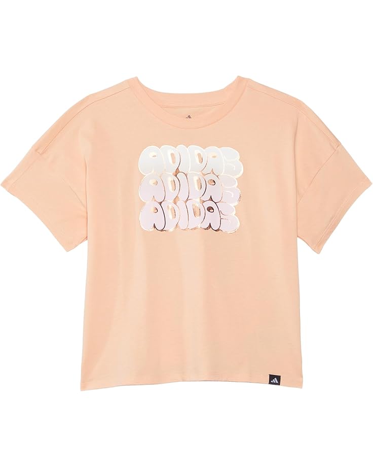 6pm adidas Kids Drop Shoulder Tee (Big Kid)