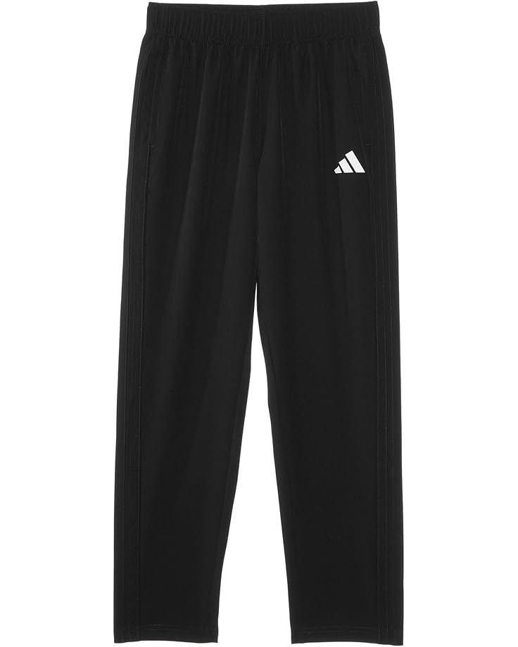 6pm adidas Kids Woven 3S Stretch Pants (Big Kids)