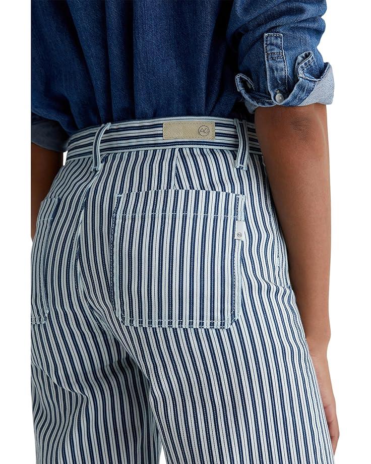 6pm AG Jeans Kassie Mid Rise Wide Leg Crop Women's