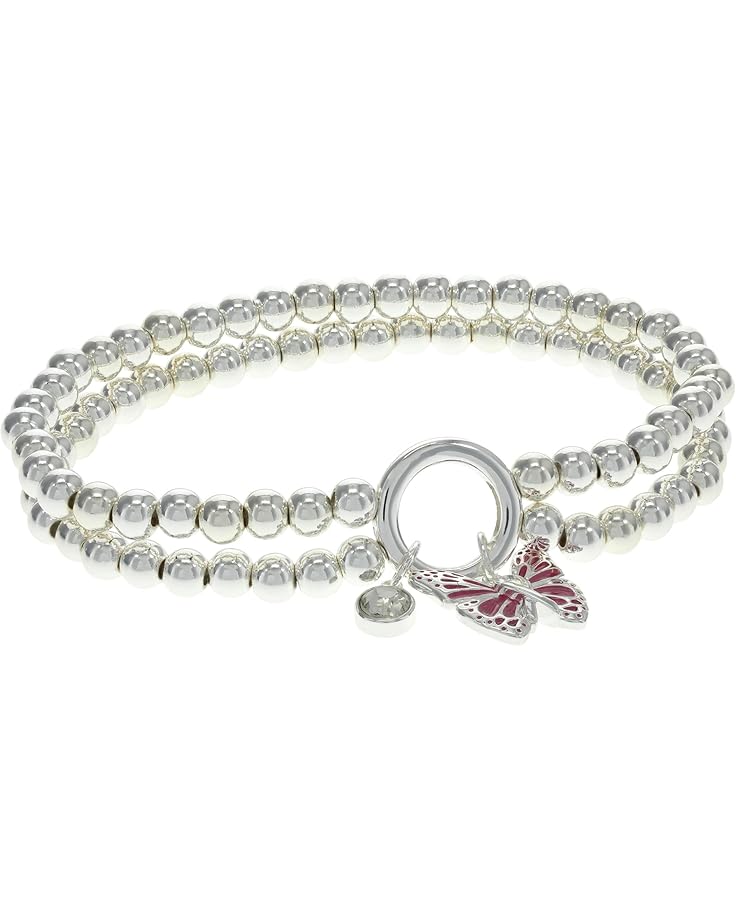 6pm Alex and Ani Butterfly Double Stretch Bracelet