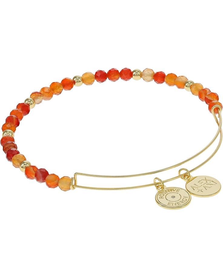 6pm Alex and Ani Carnelian Beaded Bracelet
