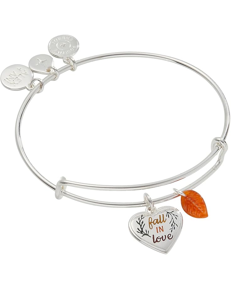 6pm Alex and Ani Fall in Love Duo Charm Bracelet
