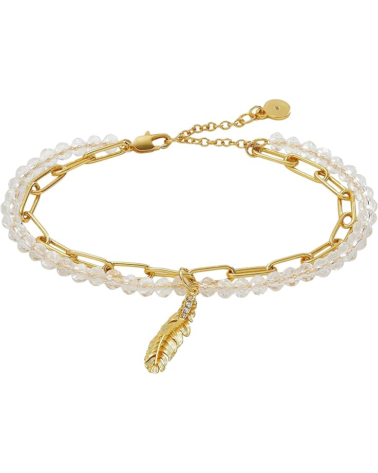 6pm Alex and Ani Feather Adjustable Chain Bracelet