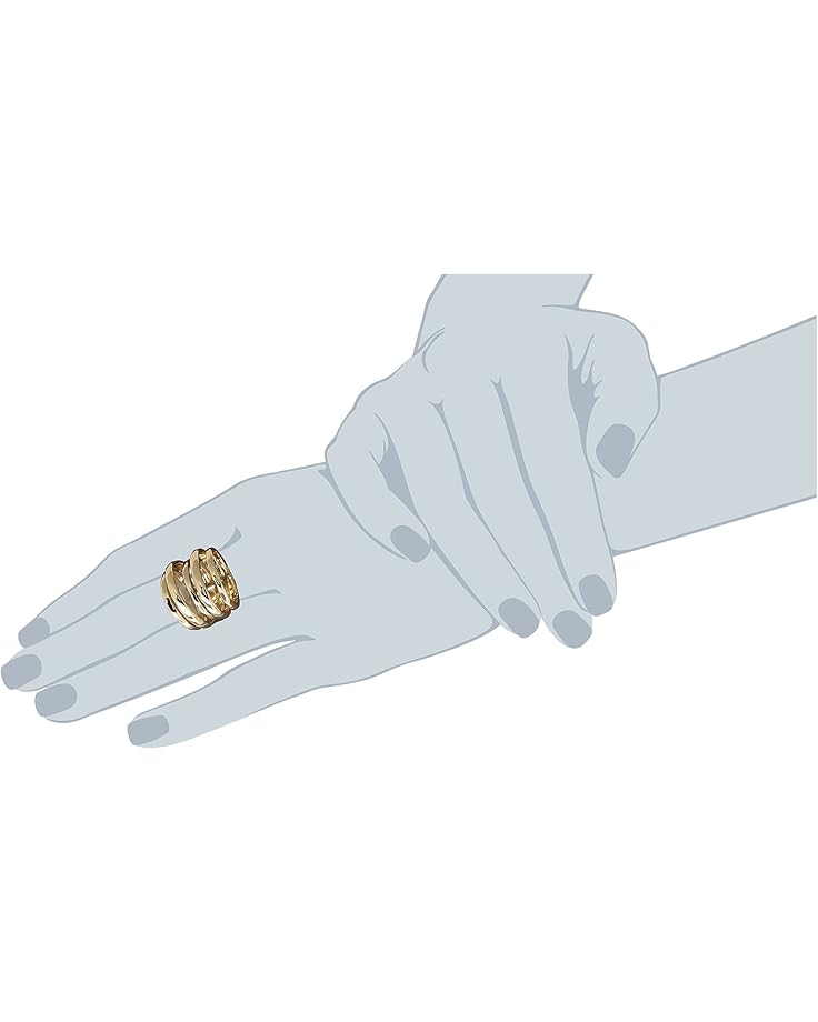 6pm Alexis Bittar Layered Ring