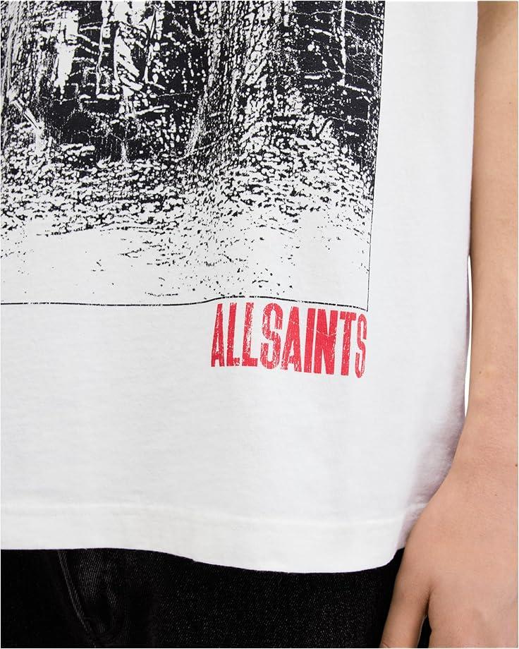 6pm AllSaints Bracken Short Sleeve Crew Men's