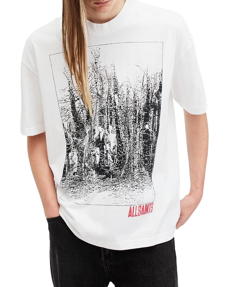 6pm AllSaints Bracken Short Sleeve Crew Men's