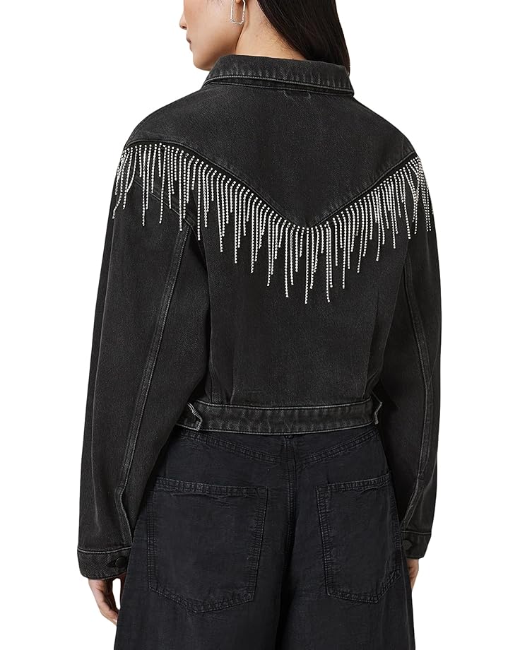 6pm AllSaints Marlene Emb Jacket Women's