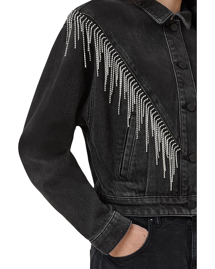 6pm AllSaints Marlene Emb Jacket Women's