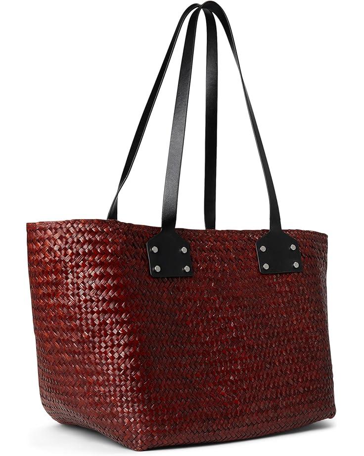 6pm AllSaints Mosley Straw Tote