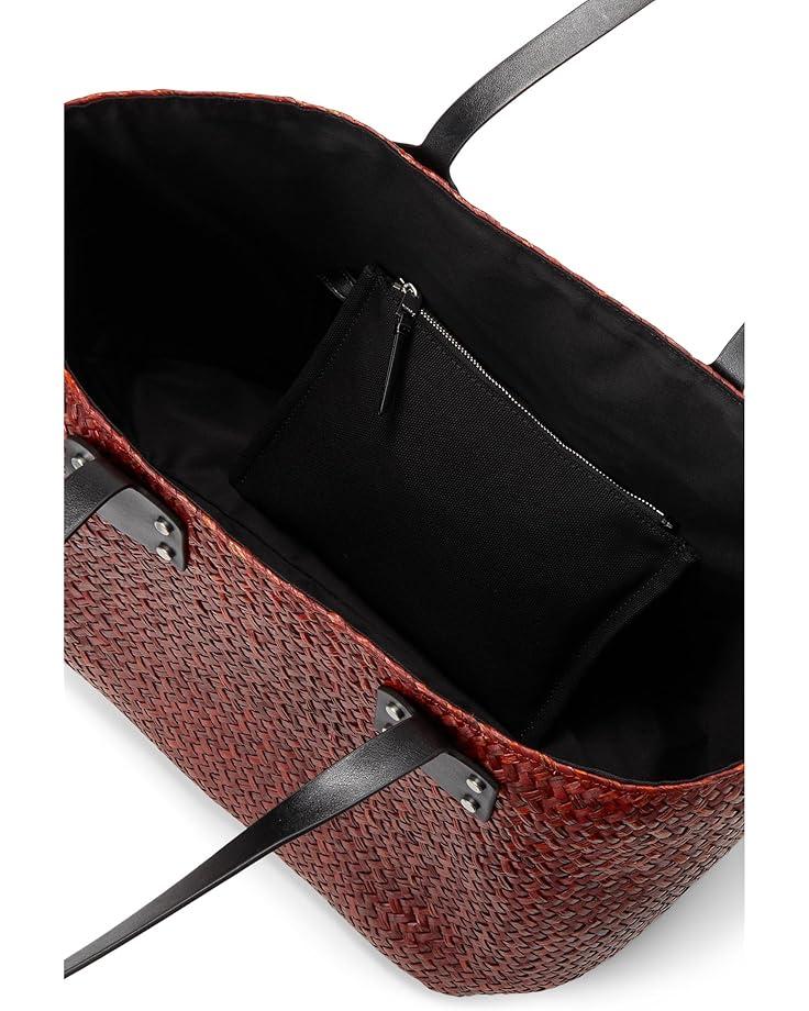 6pm AllSaints Mosley Straw Tote