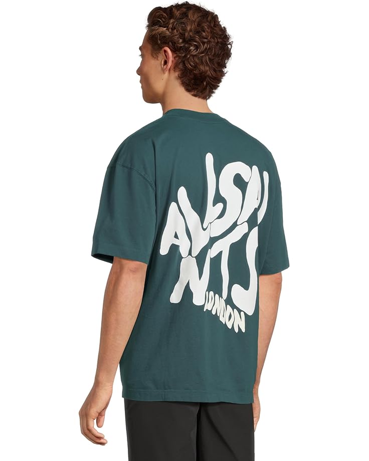 6pm AllSaints Orlando Short Sleeve Crew Men's
