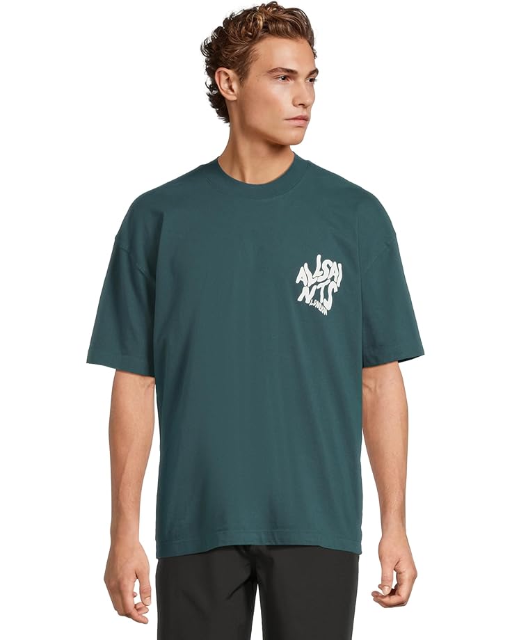 6pm AllSaints Orlando Short Sleeve Crew Men's