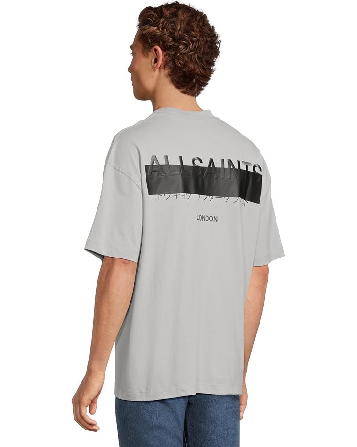 6pm AllSaints Redact Short Sleeve Crew Men's
