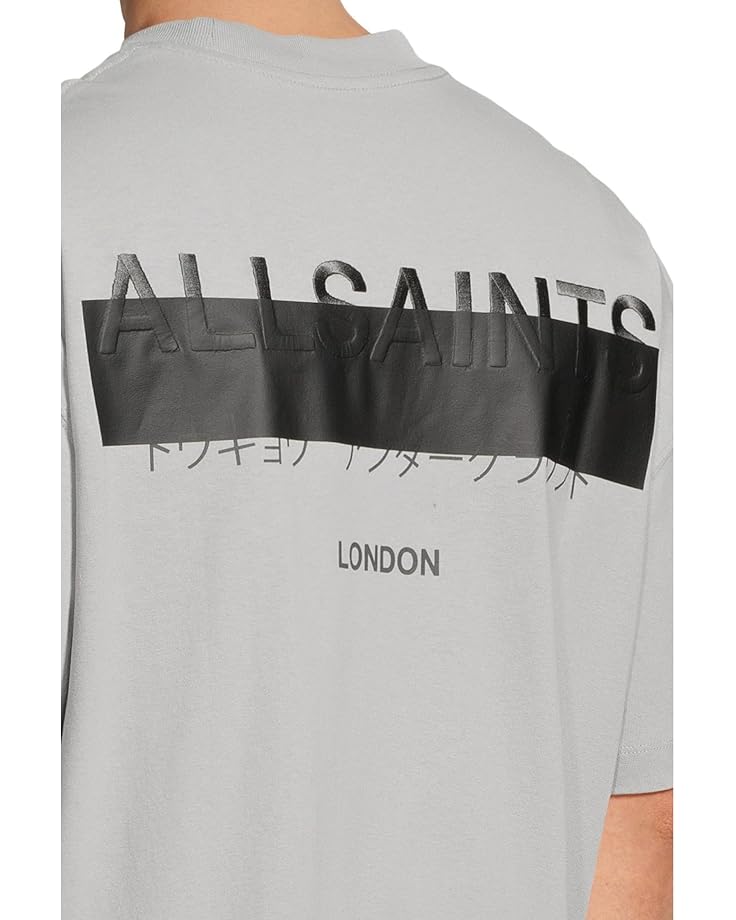 6pm AllSaints Redact Short Sleeve Crew Men's