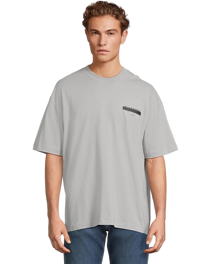 6pm AllSaints Redact Short Sleeve Crew Men's