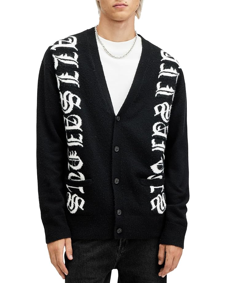 6pm AllSaints Scripture Cardigan Men's