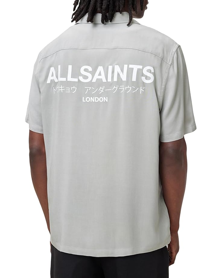 6pm AllSaints Underground Short Sleeve Shirt Men's