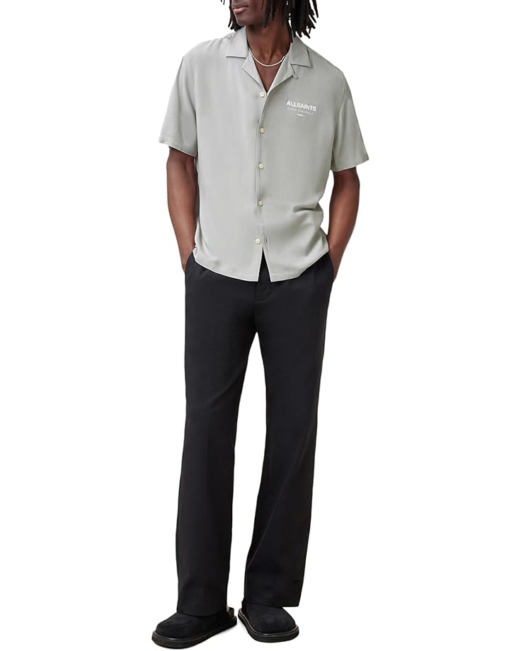 6pm AllSaints Underground Short Sleeve Shirt Men's