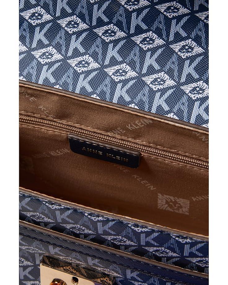 Anne Klein AK Cube Logo Top-Handle Satchel