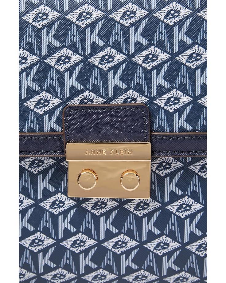 Anne Klein AK Cube Logo Top-Handle Satchel