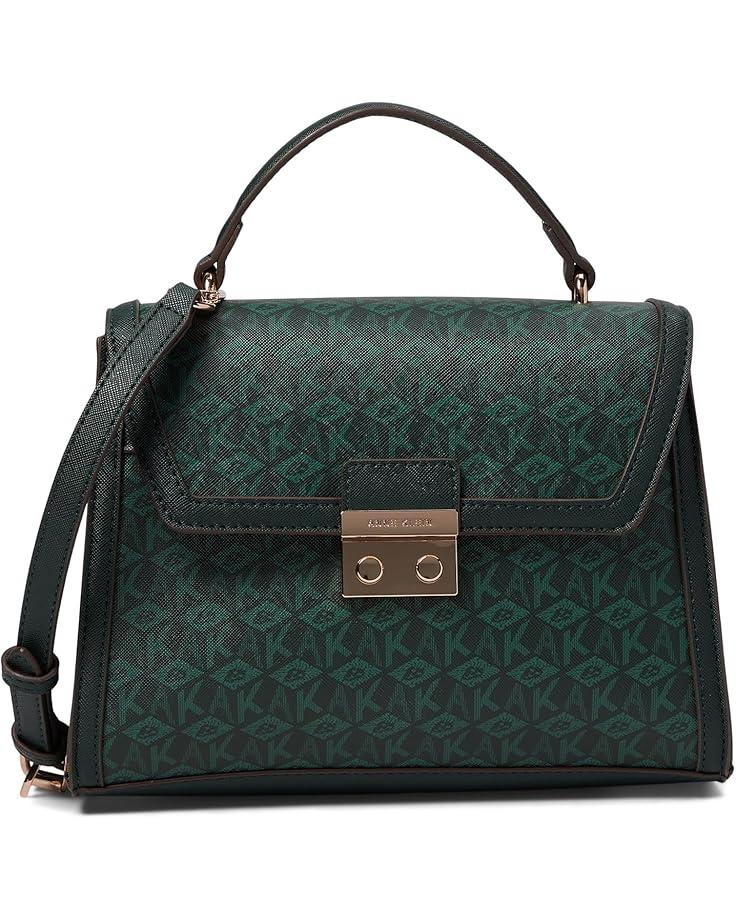 6pm Anne Klein AK Cube Logo Top-Handle Satchel