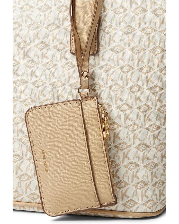 Anne Klein AK Cube Logo Tote