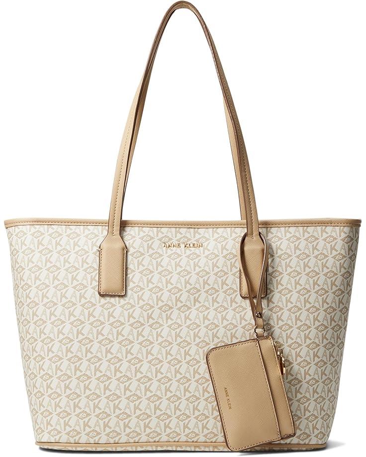 Anne Klein AK Cube Logo Tote