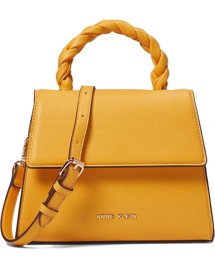 Anne Klein Braided Top-Handle Satchel