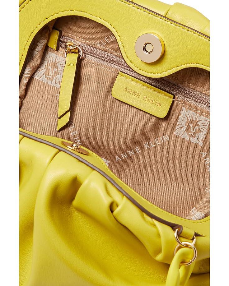 Anne Klein Coated Chain Swag Clutch